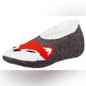 Northeast Outfitters Youth Cozy Cabin Fox Graphic Slippers